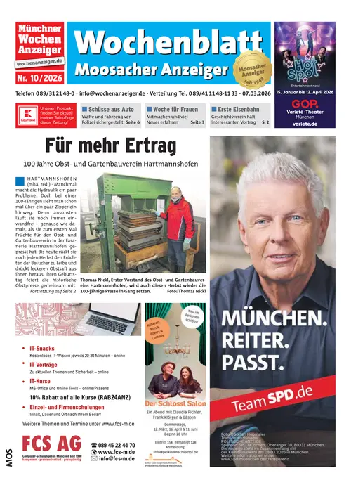 Moosacher Anzeiger